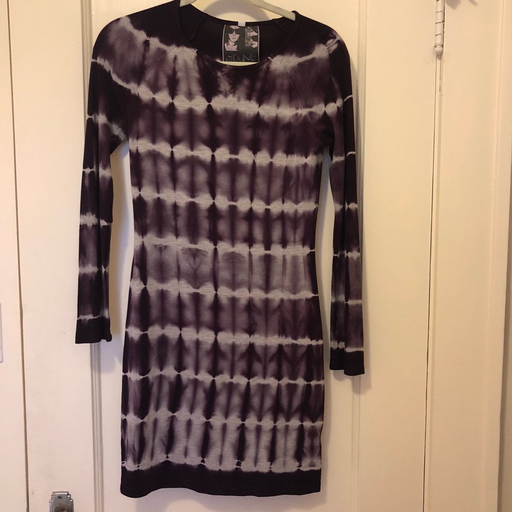 Young fabulous and Broke purple body con dress